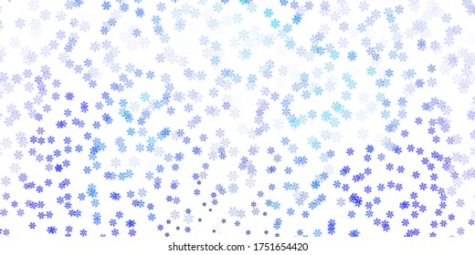 Light blue vector template with abstract forms. Colorful illustration with simple gradient shapes. Background for cell phones.