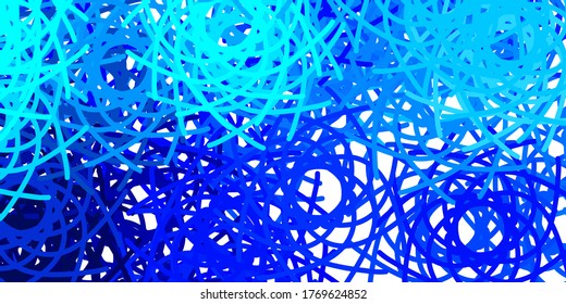Light BLUE vector template with abstract forms. Illustration with colorful shapes in abstract style. Elegant design for wallpaper set.