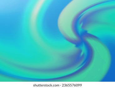 Light BLUE vector template with abstract lines. Colorful illustration in abstract marble style with gradient. A completely new marble design for your business.