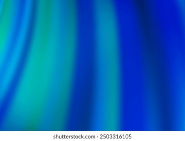 Light BLUE vector template with abstract lines. Geometric illustration in marble style with gradient.  The template for cell phone backgrounds.