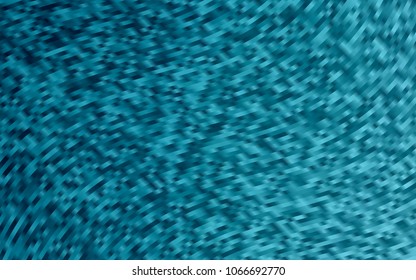 Light BLUE vector template with bent ribbons. A sample with blurred bubble shapes. A new texture for your  ad, booklets, leaflets.