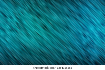 Light BLUE vector template with bent ribbons. Modern gradient abstract illustration with bandy lines. Pattern for your business design.