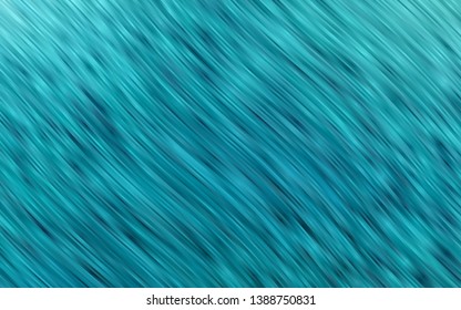 Light BLUE vector template with bent ribbons. Modern gradient abstract illustration with bandy lines. New composition for your brand book.