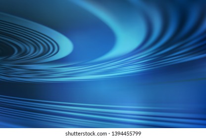 Light BLUE vector template with bent lines. Colorful illustration in simple style with gradient. Abstract style for your business design.