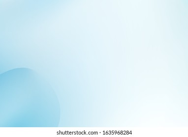 Light BLUE vector template with bent ribbons. Modern gradient abstract illustration with bandy lines. A new texture for your  ad, booklets, leaflets.