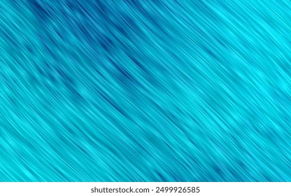 Light BLUE vector template with bent ribbons. Glitter abstract illustration with wry lines. The best blurred design for your business.