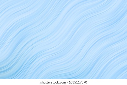 Light BLUE vector template with bubble shapes. An elegant bright illustration with gradient. Textured wave pattern for backgrounds.