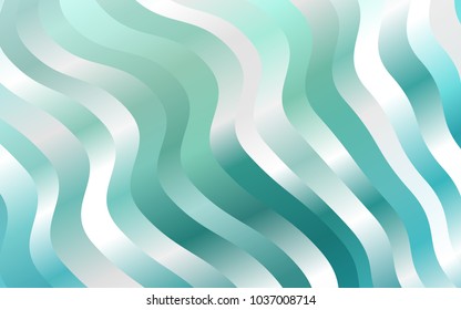 Light BLUE vector template with bubble shapes. Geometric illustration in marble style with gradient.  New composition for your brand book.
