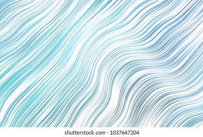 Light BLUE vector template with bubble shapes. Colorful illustration in abstract marble style with gradient. New composition for your brand book.