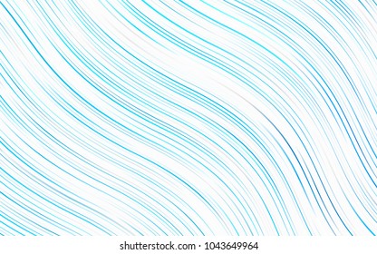 Light BLUE vector template with bubble shapes. Blurred geometric sample with gradient bubbles.  A new texture for your  ad, booklets, leaflets.