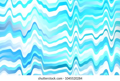 Light BLUE vector template with bubble shapes. Shining crooked illustration in marble style. A completely new marble design for your business.