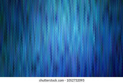 Light BLUE vector template with bubble shapes. Glitter abstract illustration with wry lines. Marble style for your business design.