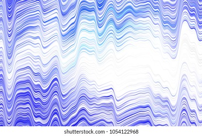 Light BLUE vector template with bubble shapes. Blurred geometric sample with gradient bubbles.  The elegant pattern for brand book.