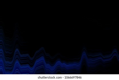 Light BLUE vector template with bubble shapes. Colorful abstract illustration with gradient lines. Marble design for your web site.