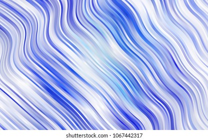 Light BLUE vector template with bubble shapes. A completely new color illustration in marble style. Marble style for your business design.
