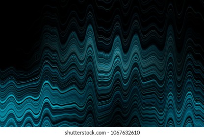 Light BLUE vector template with bubble shapes. Colorful illustration in abstract marble style with gradient. A new texture for your  ad, booklets, leaflets.