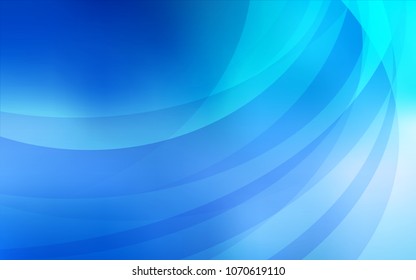 Light BLUE vector template with bubble shapes. Shining illustration, which consist of blurred lines, circles. A new texture for your  ad, booklets, leaflets.