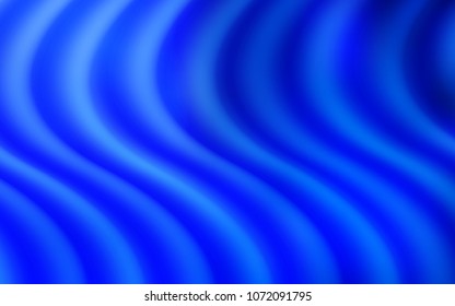 Light BLUE vector template with bubble shapes. Shining illustration, which consist of blurred lines, circles. Marble style for your business design.