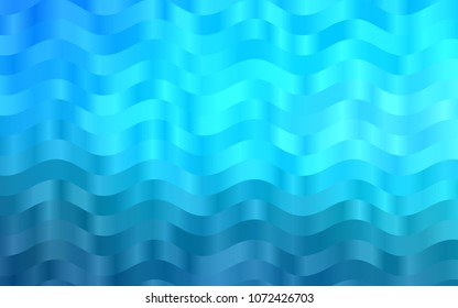 Light BLUE vector template with bubble shapes. A completely new color illustration in marble style. A completely new marble design for your business.