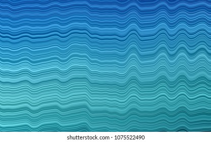 Light BLUE vector template with bubble shapes. Blurred geometric sample with gradient bubbles.  Textured wave pattern for backgrounds.