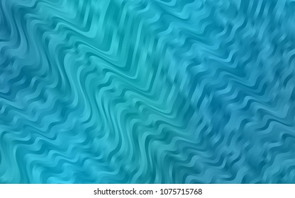 Light BLUE vector template with bubble shapes. Blurred geometric sample with gradient bubbles.  The elegant pattern for brand book.