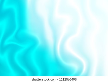 Light BLUE vector template with bubble shapes. Shining crooked illustration in marble style. Marble design for your web site.