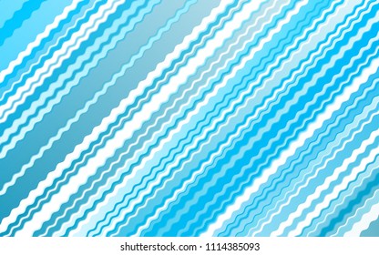 Light BLUE vector template with bubble shapes. Geometric illustration in marble style with gradient.  The best blurred design for your business.