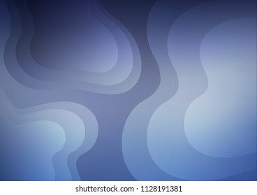 Light BLUE vector template with bubble shapes. Brand new colored illustration in marble style with gradient. A completely new marble design for your business.