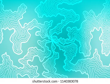 Light BLUE vector template with bubble shapes. Brand new colored illustration in marble style with gradient. Marble design for your web site.