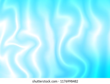 Light BLUE vector template with bubble shapes. An elegant bright illustration with gradient. The elegant pattern for brand book.