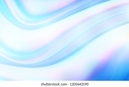 Light BLUE vector template with bubble shapes. A sample with blurred bubble shapes. Brand new design for your ads, poster, banner.