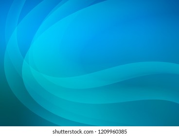 Light BLUE vector template with bubble shapes. Brand new colored illustration in marble style with gradient. The best blurred design for your business.