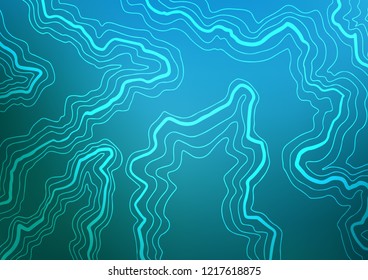 Light BLUE vector template with bubble shapes. Creative illustration in halftone marble style with gradient. Marble style for your business design.