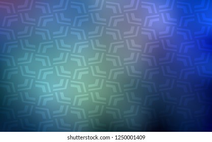 Light BLUE vector template with bubble shapes. A sample with blurred bubble shapes. Marble design for your web site.