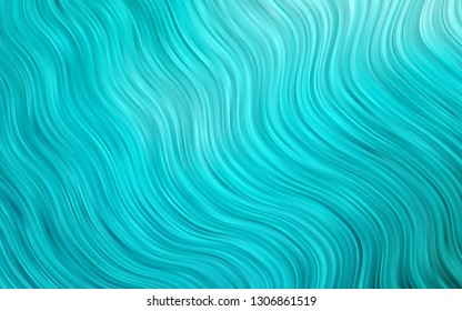 Light BLUE vector template with bubble shapes. Blurred geometric sample with gradient bubbles.  Marble style for your business design.