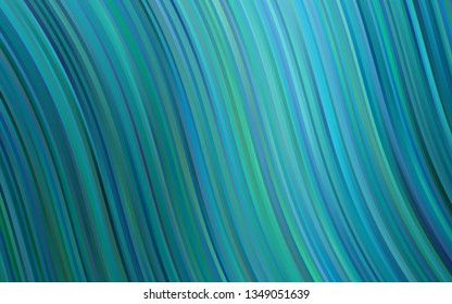 Light BLUE vector template with bubble shapes. Colorful illustration in abstract marble style with gradient. New composition for your brand book.