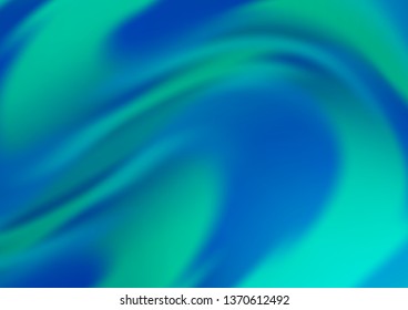 Light BLUE vector template with bubble shapes. An elegant bright illustration with gradient. Marble design for your web site.