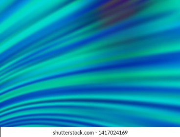 Light BLUE vector template with bubble shapes. An elegant bright illustration with gradient. A completely new marble design for your business.