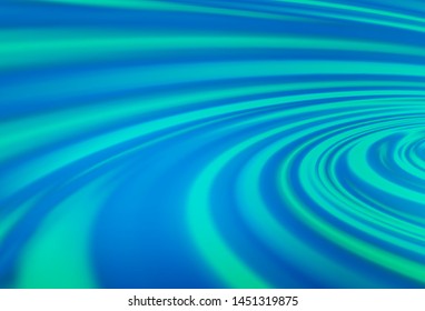 Light BLUE vector template with bubble shapes. Creative illustration in halftone marble style with gradient. Marble style for your business design.
