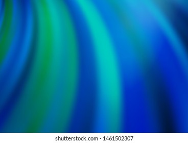 Light BLUE vector template with bubble shapes. A completely new color illustration in marble style. Brand new design for your ads, poster, banner.