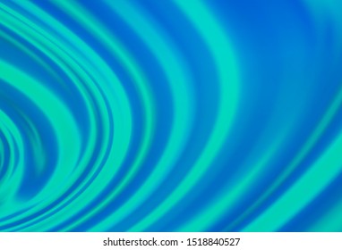 Light BLUE vector template with bubble shapes. Shining illustration, which consist of blurred lines, circles. Brand new design for your ads, poster, banner.