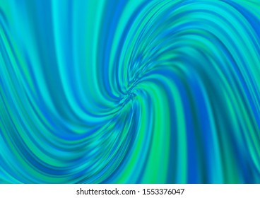 Light BLUE vector template with bubble shapes. A sample with blurred bubble shapes. Brand new design for your ads, poster, banner.