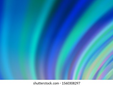 Light BLUE vector template with bubble shapes. A completely new color illustration in marble style. A new texture for your  ad, booklets, leaflets.