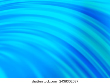 Light BLUE vector template with bubble shapes. Creative geometric illustration in marble style with gradient. A completely new marble design for your business.