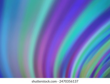 Light BLUE vector template with bubble shapes. Shining illustration, which consist of blurred lines, circles. Marble design for your web site.
