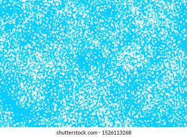 Light BLUE vector template with chaotic shapes. Illustration with colorful gradient shapes in abstract style. Elegant design for wallpapers.