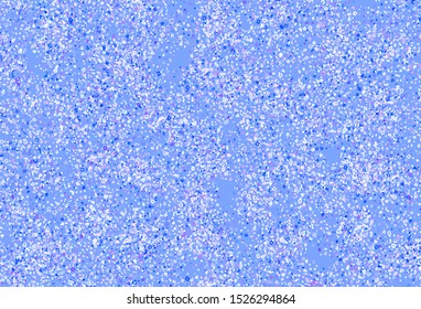 Light BLUE vector template with chaotic shapes. Colorful chaotic forms with gradient in modern style. Best smart design for your business.