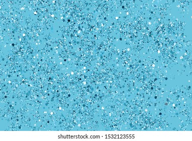 Light BLUE vector template with chaotic shapes. Simple colorful illustration with abstract gradient shapes. Simple design for your web site.