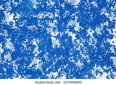 Light BLUE vector template with chaotic shapes. Colorful chaotic forms with gradient in modern style. Best smart design for your business.