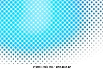 Light BLUE vector  template with circles. Glitter abstract illustration with blurred drops of rain. Pattern can be used as texture of water, rain drops.